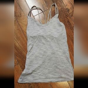 lululemon athletica Gray Tank Top